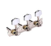 Toyvian String Acoustic Guitar Tuning Machine Heads with Metal Square Button a Durable Tuning Pegs for Classical Guitar Enhanced Performance and Style
