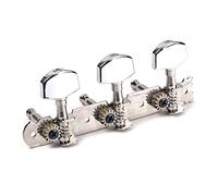 Toyvian String Tuning Pegs Metal Square Button a Acoustic Guitars Finish Easy Installation Guitar Performance and Aesthetics
