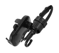 Toyvian Stroller Hooks and Phone Clamp for Strollers Scooters Shopping Carts Multifunctional Bag Storage Organizer with Quick Tool Installation Compact and Portable Design for Parents and