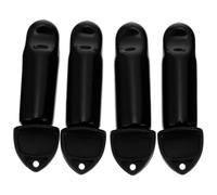 Toyvian Sturdy and Brush Set Barrel Faucet with Beer Rubber Cleaning in Taps Tap Cover Black Flexible and Insulated Plastic for Standard Faucets and Kegerator Use