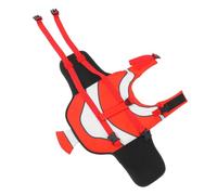 Toyvian Sturdy for Taking a Walk with Your Pets for Puppy and Doggy and Sweat-absorption Polyester Material Pet Life Jacket Clownfish Shaped with Quick Release Buckles