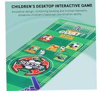 Toyvian Table Soccer Game for Portable Desktop Football with Wear Resistant Material Promotes Hand Eye Coordination Social Skills and Strategic Thinking Safe Indoor Play