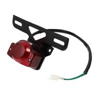 Toyvian Tail 12v Installation Easy Taillight Light Replacement Old Broken Motorcycle Brake Light Red ABS Acrylic, Practical for Small, Monkey Scooter