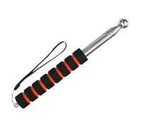 Toyvian Telescopic Inspection Hammer with Sound Detection and Wall Hollowing Function, Metal and Plastic Construction, Red Colour, 1.3 Metre Length with Lanyard for Tour Guides