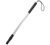 Toyvian Telescopic Stainless Steel Egg Grabber Stick with Non-slip Handle, 75cm Two-section Reacher Tool for Chicken Coop Egg Collection and Poultry Nest Gathering