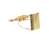 Toyvian Tenor Saxophone Mouthpiece Ligature Clip with Wire Clip Metal Clamp Designed for Orchestra Use