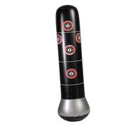 Toyvian Thicken Inflatable PVC Boxing Column Decompression Tumbler Fitness Tool for Home Exercise Agility and Hand Eye Coordination Training Durable Sandbag for Martial Arts and Punching