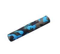 Toyvian Thicken Lengthen Barbell Squat Pad Camouflage Blue Neck Shoulder Protective Bar Pad for Weight Lifting Reduces Pressure for Comfortable Workouts Durable Padding