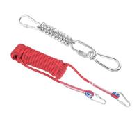 Toyvian Tie out Rope Dog Cable for Large Dogs Heavy Duty Cotton Rope with Delicate Details Not Easy to Break and Deform Reusable Assorted Colour for Outdoor Activities