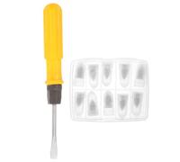 Toyvian Tire Plug Kit Car Tire Repair Nail Self-Service Large Size Rubber Metal Repairing Types Automotive Hand Carts