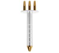 Toyvian Titanium Alloy Facial Trigger Point Pen with Precise Pressure Application and Ergonomic Design for Traveling and Self-Massage, Silver Tool