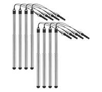 Toyvian Touch and Drawing Stylus Pens for Tablets 8pcs Multi-Device Compatible Pens with Lanyard for Portable Use