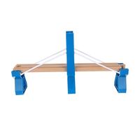 Toyvian Train Track Bridge Model - Toy Railway Bridge Accessory Simulation Track System Part - Educational Toy For Indoor And Outdoor Playing