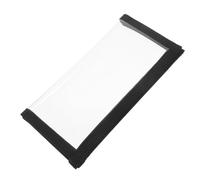 Toyvian Transparent Fishing Lure Cover PVC Protector Sleeve Lightweight and Puncture Resistant Fish Hook Wrap Easy Open Fishing Accessory for Tangle Gear Storage