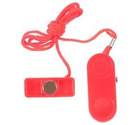 Toyvian Treadmill Safety Key Emergency Stop Switch Compact Magnet Lock Abs Material Compatible with Running Machines for Home and Gym Fitness Equipment