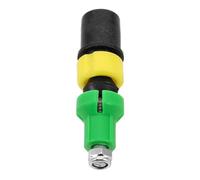 Toyvian Trekking Pole Expansion Tube Green Plastic Internal Lock Cane Fitting Hiking Stick Repair Part for Outdoor Walking and Trail Use
