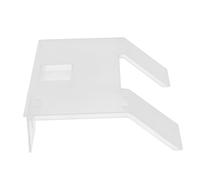 Toyvian Turtle Basking Platform Durable Suction Cup Dock for Aquarium Climbing Area for Turtles Frogs Reptiles Unique Shape for Easy Access Sunbathing Transparent