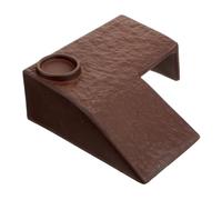 Toyvian Turtle Habitat Basking Platform with Climbing Ramp for Small Reptiles Easy to Clean Reptile Platform for Fish Tank Creatures Provides and Stress Environment