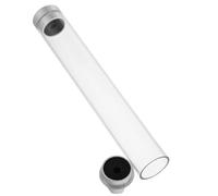 Toyvian Tweezers Storage Box Multi Functional Design Plastic Case Elegant Appearance Simple and Elegant Design Storage Solution for Beauty Tools and Clips