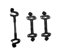 Toyvian Twin Baby Stroller Connector Adjustable Dual Pram Connector Lightweight Foldable Outdoor Stroller Accessory 3pcs Set for New Parents