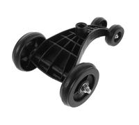 Toyvian Twist The Front Wheels Car Wiggle Car Replacement Plastic Wheel Accessory for Boys and Girls Universal Replacement Wheel Wear-Resistant Black Plastic
