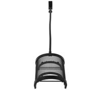 Toyvian U-Shape Microphone Pop Filter Windscreen Shield, Large Black Metal Mesh Cover for Vocal Recording, Live Streaming, Podcasting with Handheld Mic Protection