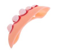 Toyvian Ugly Teeth Model for Halloween Costume Funny Denture Prop Realistic Fake Teeth for Party Favors for Cosplay and