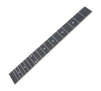 Toyvian Ukulele Guitar Fingerboard 41-inch Technical Wooden Fretboard with White Binding and Inlaid Shell Dots Acoustic Guitar Replacement Part Accessory