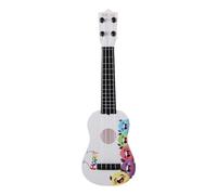 Toyvian Ukulele Mini Musical Instrument Toy for Beginner Ukulele Learners Classroom School and Home Practice Performance Small Toy Guitar for Boy Girl and Adults