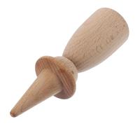 Toyvian Unfinished Wooden Peg Dolls for DIY Art Projects Blank Wood Figures for Crafting Miniature Decor Safe Wooden Materials for Educational Play and Parent Activities