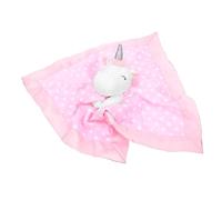 Toyvian Unicorn Plush Security Blanket for Soft Comfortable Soother for Nursery Decor and Showers Adorable Unicorn Design