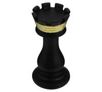 Toyvian Unique Resin Chess Ornament Desktop Decor Sturdy Home Adornment Lightweight Tabletop Sculpture for Living and Office Idea