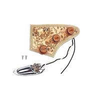 Toyvian Upgrade Your Guitar Wiring Harness Way Toggle Socket Kit Control Knob Low Noise Core Shaft for Bass and Electric Guitarsgu