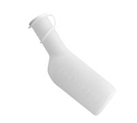 Toyvian Urinal Leakproof 1000ml Portable Patients Bottle for Bedridden with Scale, Plastic and Pot, Easy to Carry Male Female for Home and Camping Use