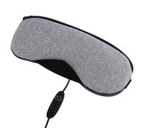 Toyvian USB Heated Eye Mask for Sleeping with Lavender Grey Cover Stress Relief and Eye Protection Portable USB Charging Suitable for Office Workers and Students