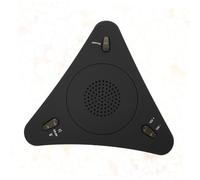 Toyvian Usb Omnidirectional Microphone for Voice Chat and Distance Learning and Sensitivity Cable for Gaming and Online Meetings Black
