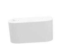 Toyvian USB Powered Wet Tissue Heater Temperature Control and Built-in LED Display, Portable Pp Material Wipes Warmer for Diaper Changing and Home Use, Includes USB Data Cable