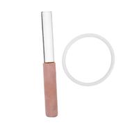 Toyvian Versatile Yoga Bowl Mallet Singing Bowl Striker Rubber Ring for Meditation Sound Therapy and Massage