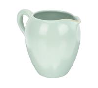 Toyvian Vintage Ceramic Creamer Pitcher Small Milk Jug with Handle, Coffee Syrup and Sauce Pot, Sky Blue Ceramic Coffee Milk Kettle for Dining and Entertaining