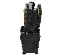 Toyvian Vintage Hair Comb Set with Portable Mirror and Storage Box Wide Tooth Comb and Handheld Makeup Mirror for Women Multifunctional Grooming Kit for Home Office and Travel Use