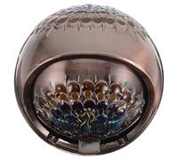 Toyvian Vintage Style Ashtray with Lid Drop-resistant Decorative for Living Dining Patio Sturdy Portable Ashtray Gift for Men