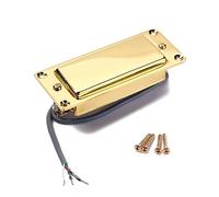 Toyvian Vintage Tone Mini Pickup 4 Cores Bridge and Neck Pick for Electric Guitar Pickups Warm Traditional Glassy Sound