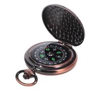 Toyvian Vintage Zinc Alloy Mini Compass Pocket Watch for Hiking Camping Backpacking Accurate Retro Navigation Tool Lightweight and Portable Outdoor Adventure Essential