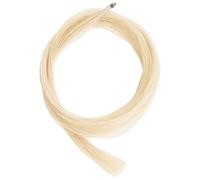 Toyvian Violin Bow Hair Replacement Genuine Horse Hair Tail for Smooth Sound Natural Color Accessory for Professional Performance Suitable for Violins