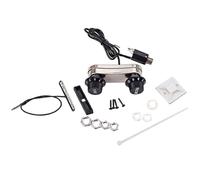 Toyvian Violin Electric Piezo and with Volume in Knob Tone Transducer Pickup Bridge Set Accessories for in Music Playing