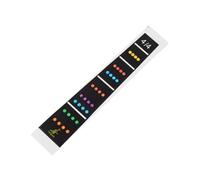Toyvian Violin Finger Guide Sticker for Intonation Adhesive Marker for Beginners Easy Use Fretboard Labels for All Ages Portable Violin Accessory