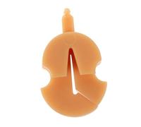 Toyvian Violin Mute Tourte Style Rubber Practice Mute for Silent Practice Sessions Violin Accessories