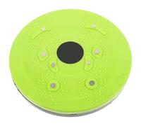 Toyvian Waist Twisting Disc Slimming Rotating Board, Pp round Twist Board with Non-slip Gripping Base, Massage, Green, Female Exercise Equipment