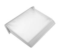 Toyvian Wall Mount File Holder for Organizing A4 Documents with 10-Page Capacity, White Iron and PVC Material, User-Friendly Design for Office and Home Reference File Storage