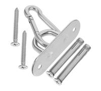 Toyvian Wall Mount Suspension Anchor Bracket for Gymnastic Rings Yoga Swings Resistance Bands Battle Ropes Durable Ceiling Mount Trainer for Workouts